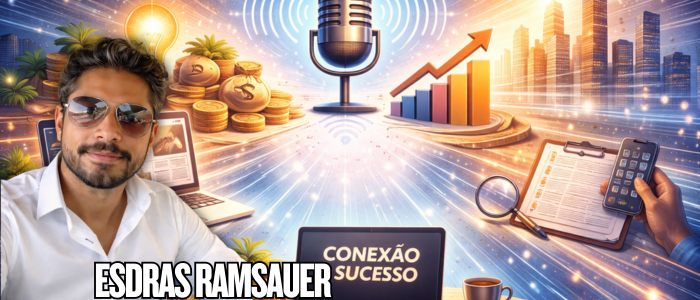 ESDRAS RAMSAUER ESTREIA O PODCAST CONEXÃO SUCESSO