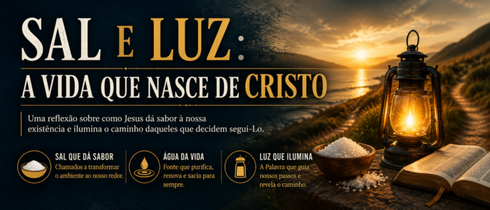 Sal e Luz: A Vida que Nasce de Cristo