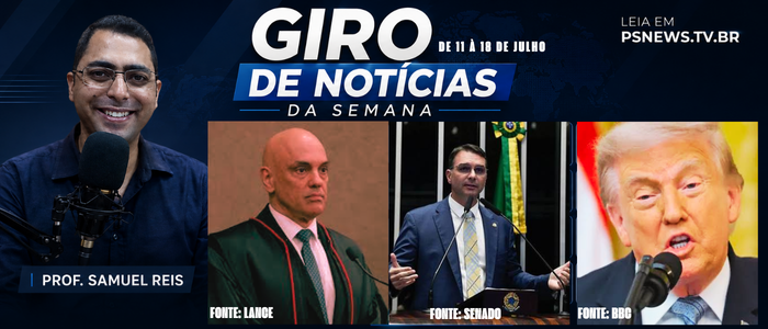 Giro de Notícias: tarifaço americano, embates no judiciário e articulações políticas