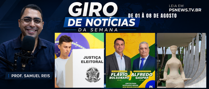 MILEI X LULA, INVESTIGAÇÕES NO INSS E FLÁVIO EM ALTA | Giro PS News